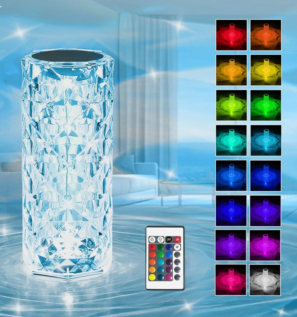 Rose Diamond Table Lamp