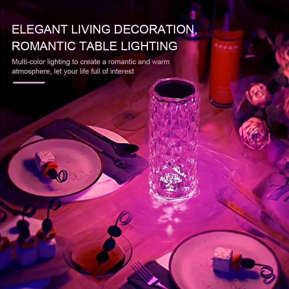 Rose Diamond Table Lamp